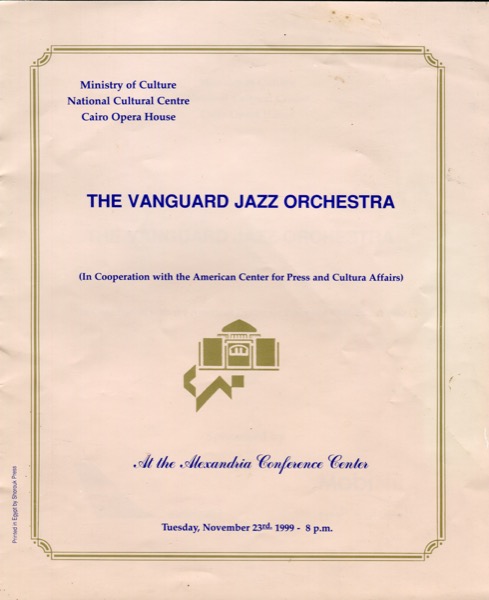 Vanguard Jazz Orchestra - At the Alexandria Conference Center